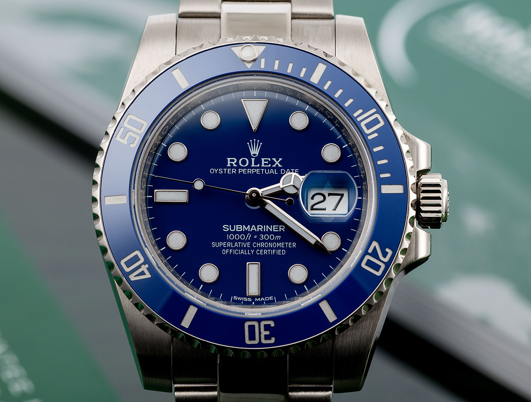 ref 116619LB | 40mm White Gold | Rolex Submariner Date