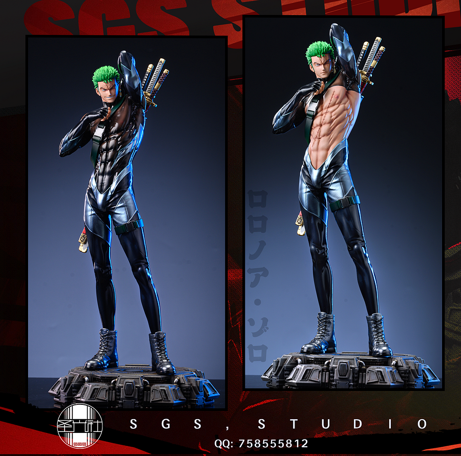 ヤマ地台社-Studio ゾロ PRE-ORDER SGS Studio One Piece Gel Coat Dressed Zoro Statue