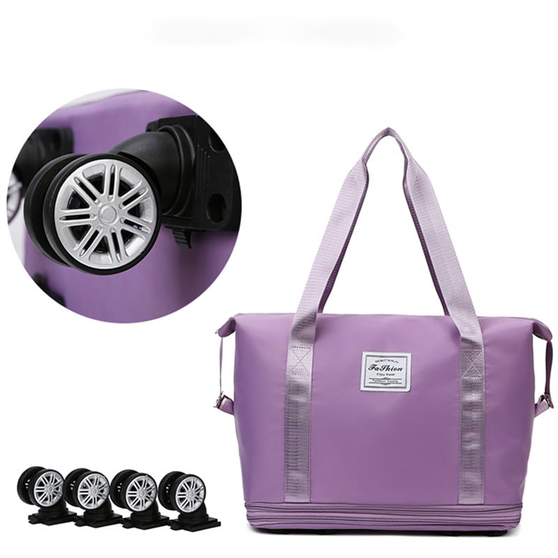 2024 New Large Capacity Travel Bag - Universal Wheel Removable