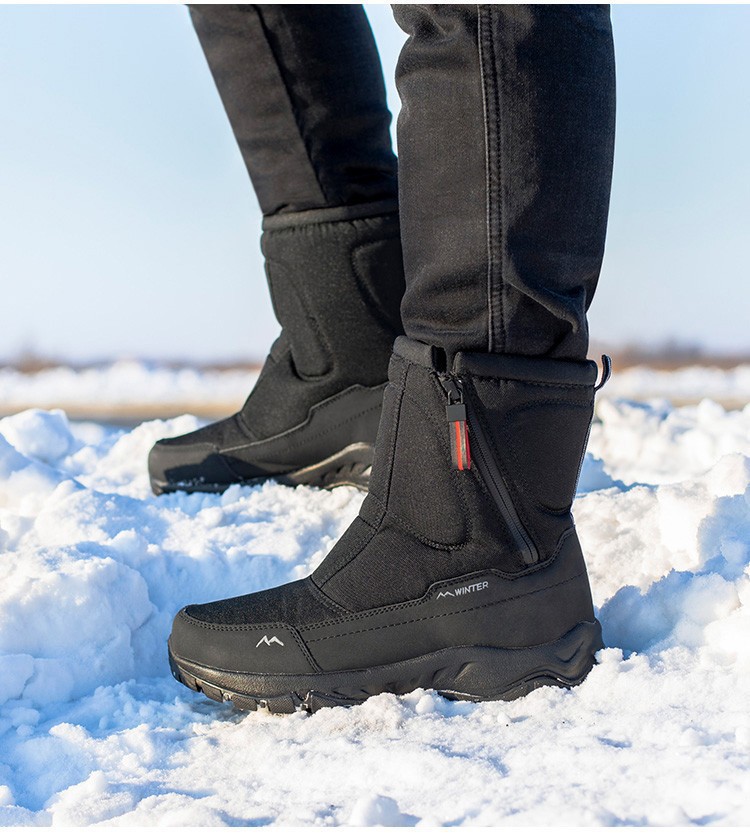 70% Off Ends Soon! Men’s Warm Waterproof Winter Boots Extreme Cold Weather Protection, Durable Non-Slip Sole, All-Day Comfort Insulated Snow Boots