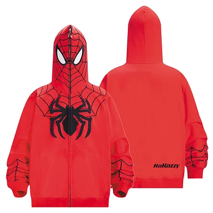 Discover Versatile Comfort: Teasearch3d's Hoodie, Zipper Hoodie, and Sweatshirt Collection 9 Marvel Super Hero Spider Man Hoodie Zipper Sweatshirt