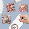 8Pcs Diamond Painting Birthda Greeting Cards Christmas Cards