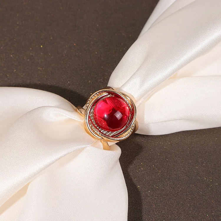 Christmas Hot Sale-Women's Elegant Pearl Floral Scarf Ring Clip