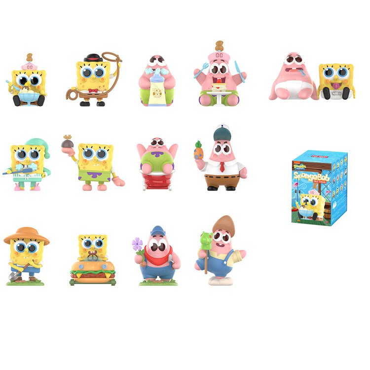POP MART POP MART SpongeBob Best Friends Series The Gardener Figure