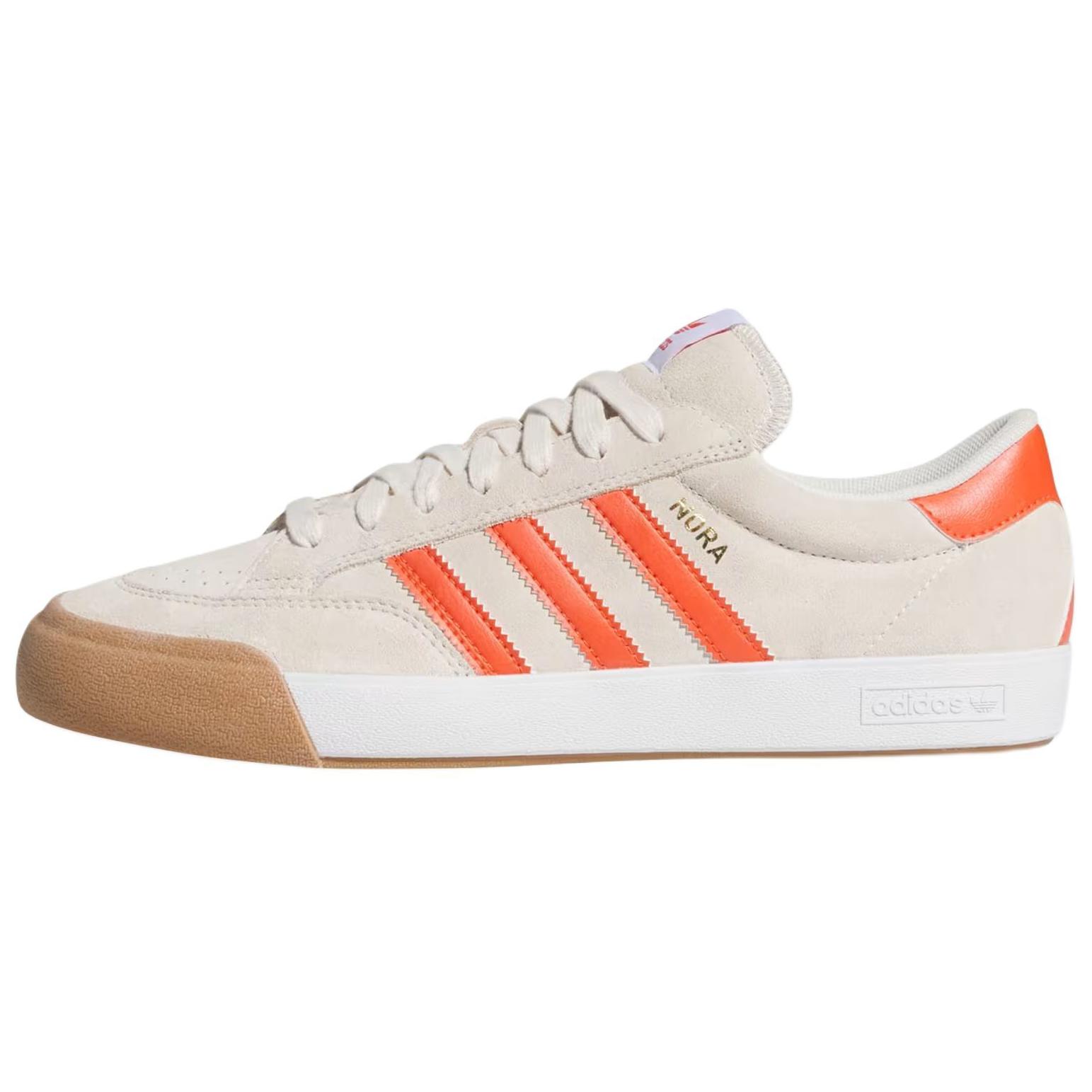 Adidas Nora Wonder White Orange Gum
