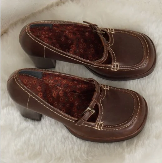 靴 vintage square toe leather shoes Vintage 50s Square Toe Dress Shoes | eBay