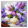 Hydrangeas - 11CT Stamped Cross Stitch - 50*50cm - Flower