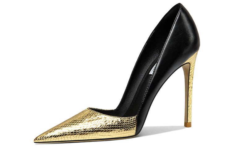 Lily Wei High Heels Women's Black Gold