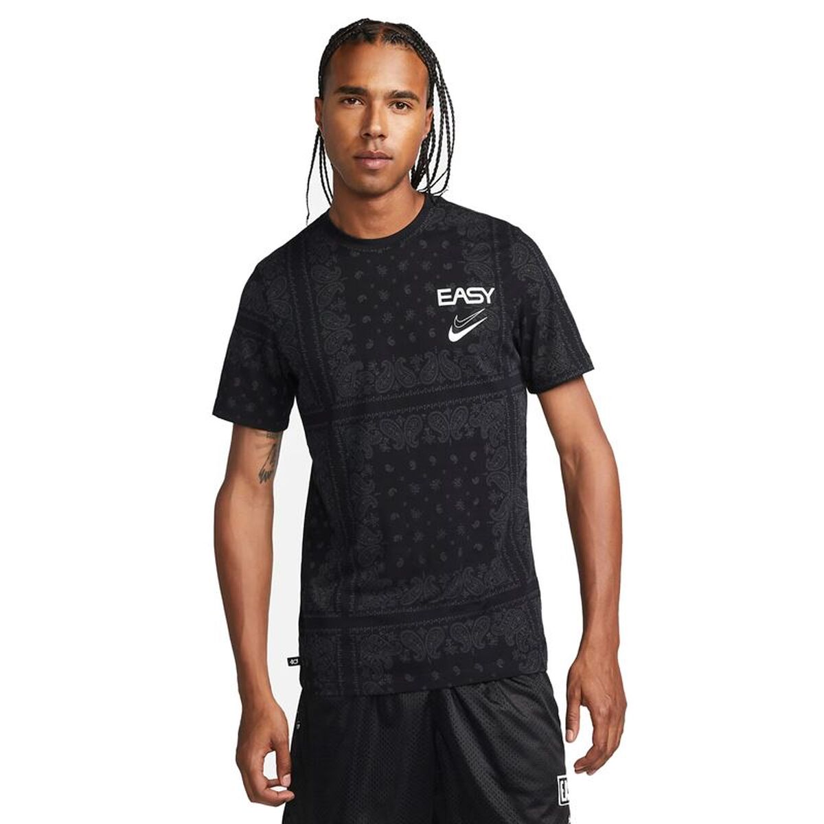 Basketball shirt Nike DR7658-010 Black