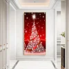 Diamond Painting-DIY Full Round Drill Christmas Tree(40*80cm)