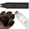 Electric Dog Nail Grinder Rechargeable Pet Nail Trimmer 2-Speed Cat Nail Grinder