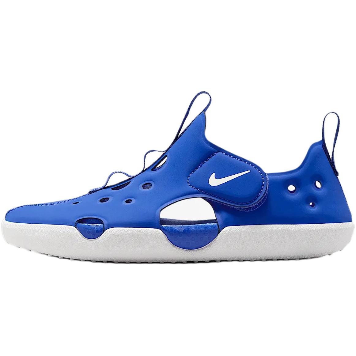 Nike Sunray Protect 4 Anti Slip Wear Resistant Low Top Children's Sandals Blue Children Aged 3 7 Years Old