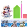 Diamond Painting Christmas Winter Snowman Desktop Ornaments for Decorations
