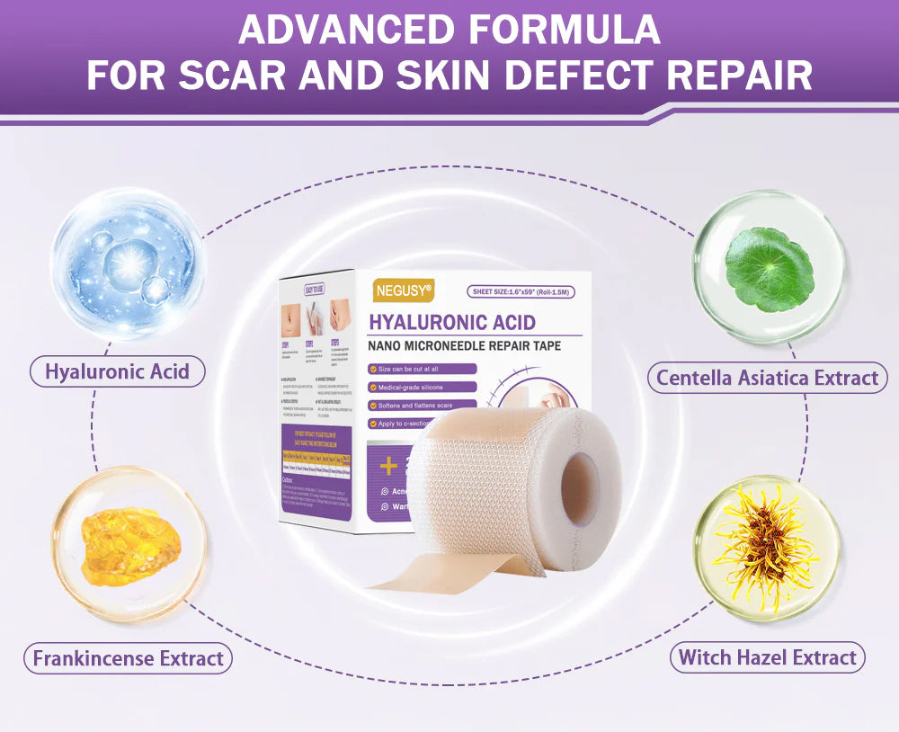 Bostore® hyaluronic acid nano micro-needle regenerating patch image Bostore® hyaluronic acid nano micro-needle regenerating patch