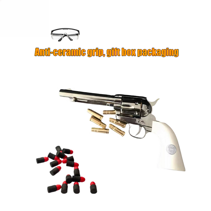 1873 Colt Single-Action Army Revolver Toy - Realistic Cowboy