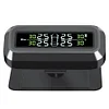 C68 USB+Solar Car Tire Pressure Monitor System with 4 External Sensors