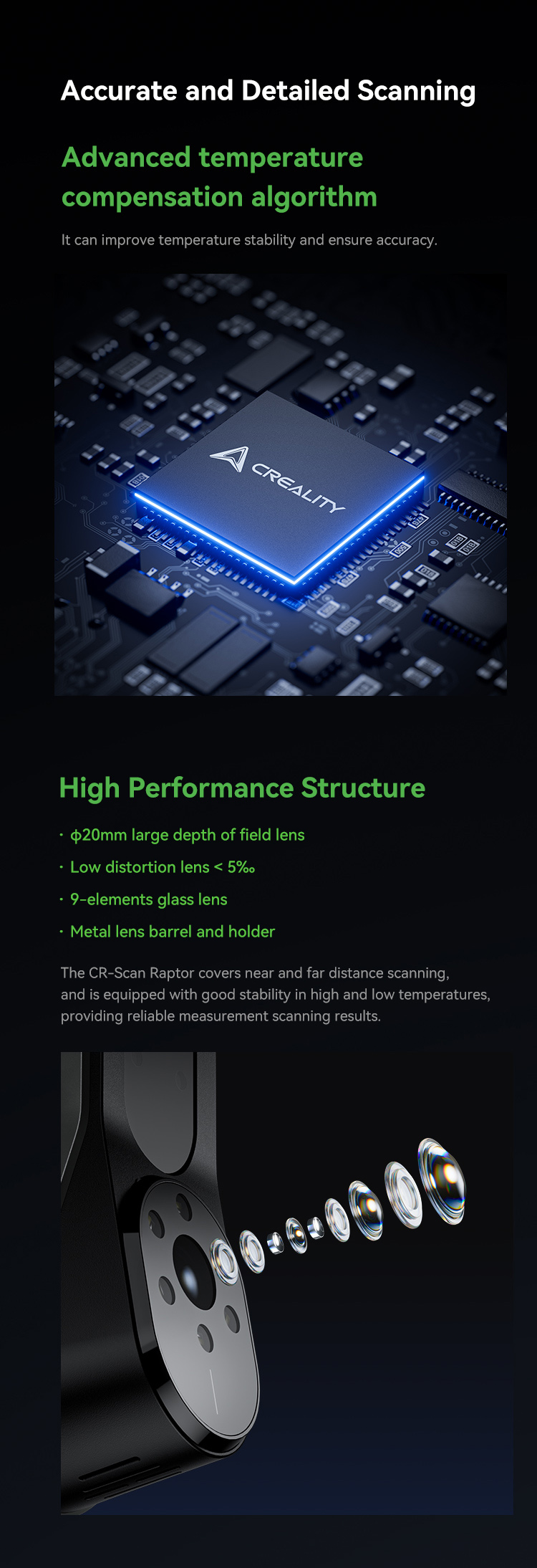 CR-Scan Raptor 3D Scanner | Creality Official CR-Scan Raptor 3D Scanner | Creality Official