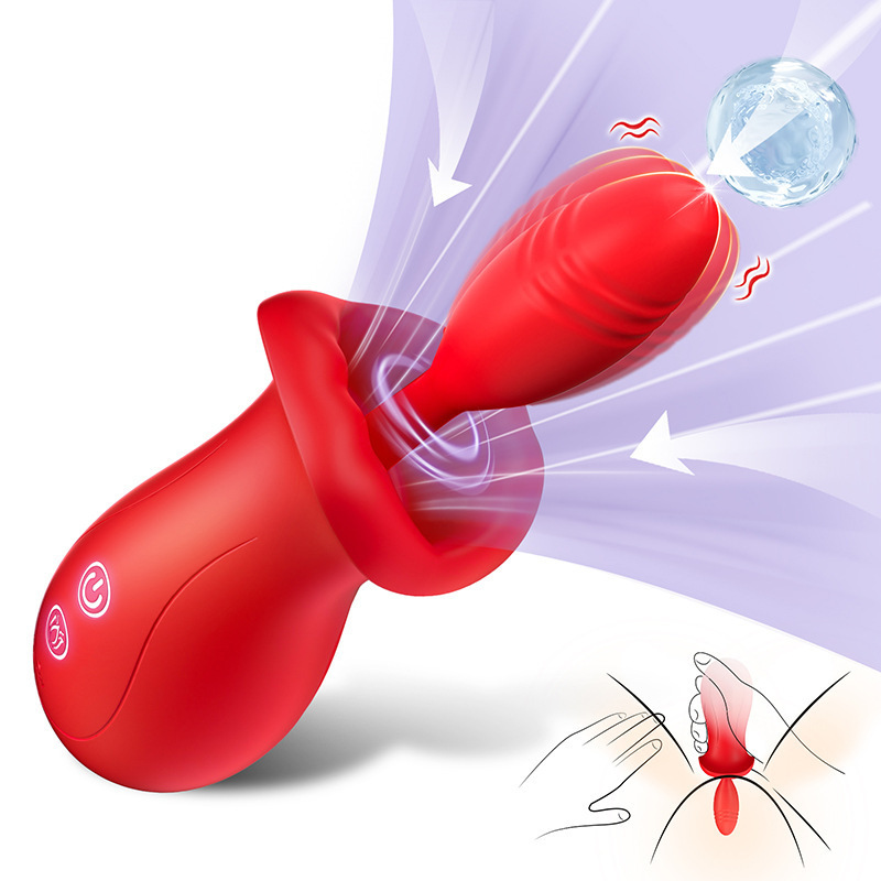 10 Vibration 3 Suction Clitoral Nipple Vibrator Love Egg