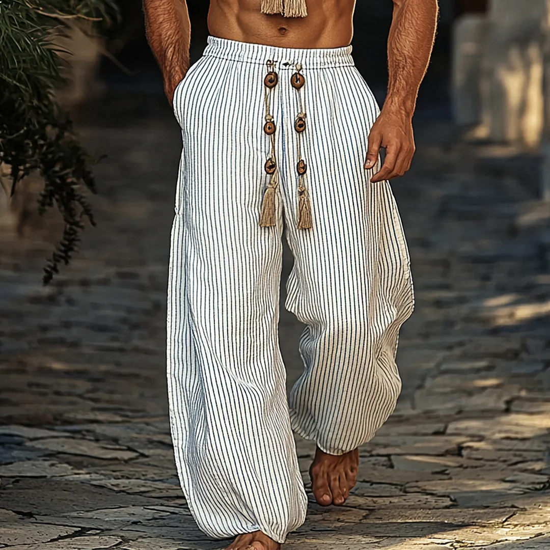 Men's Linen Pants-inspireuse