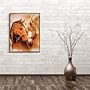 Painting By Numbers - DIY Loving Horses(40*50 CM)