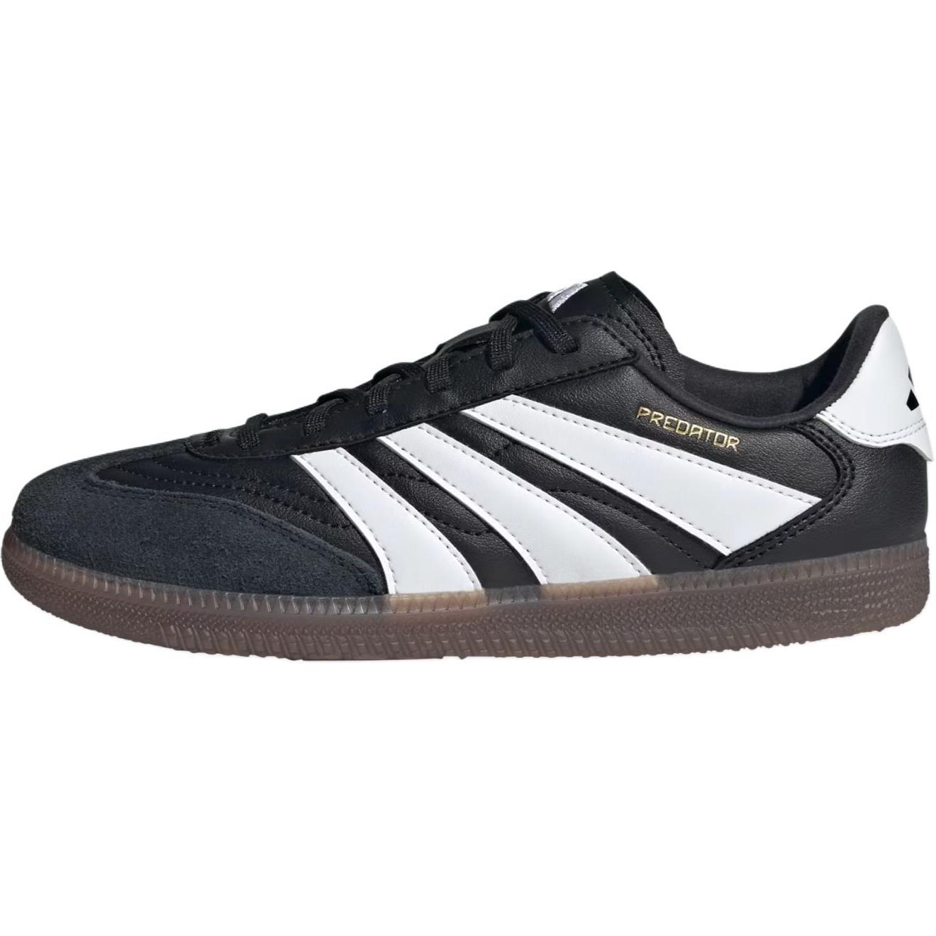 Adidas PREDATOR FREESTYLE Anti Slip Wear Resistant Low Top Kids' Soccer Shoes Black Kids'