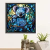 Diamond Painting-5D Full Round Drill Stained Glass Koala(40*40 CM)