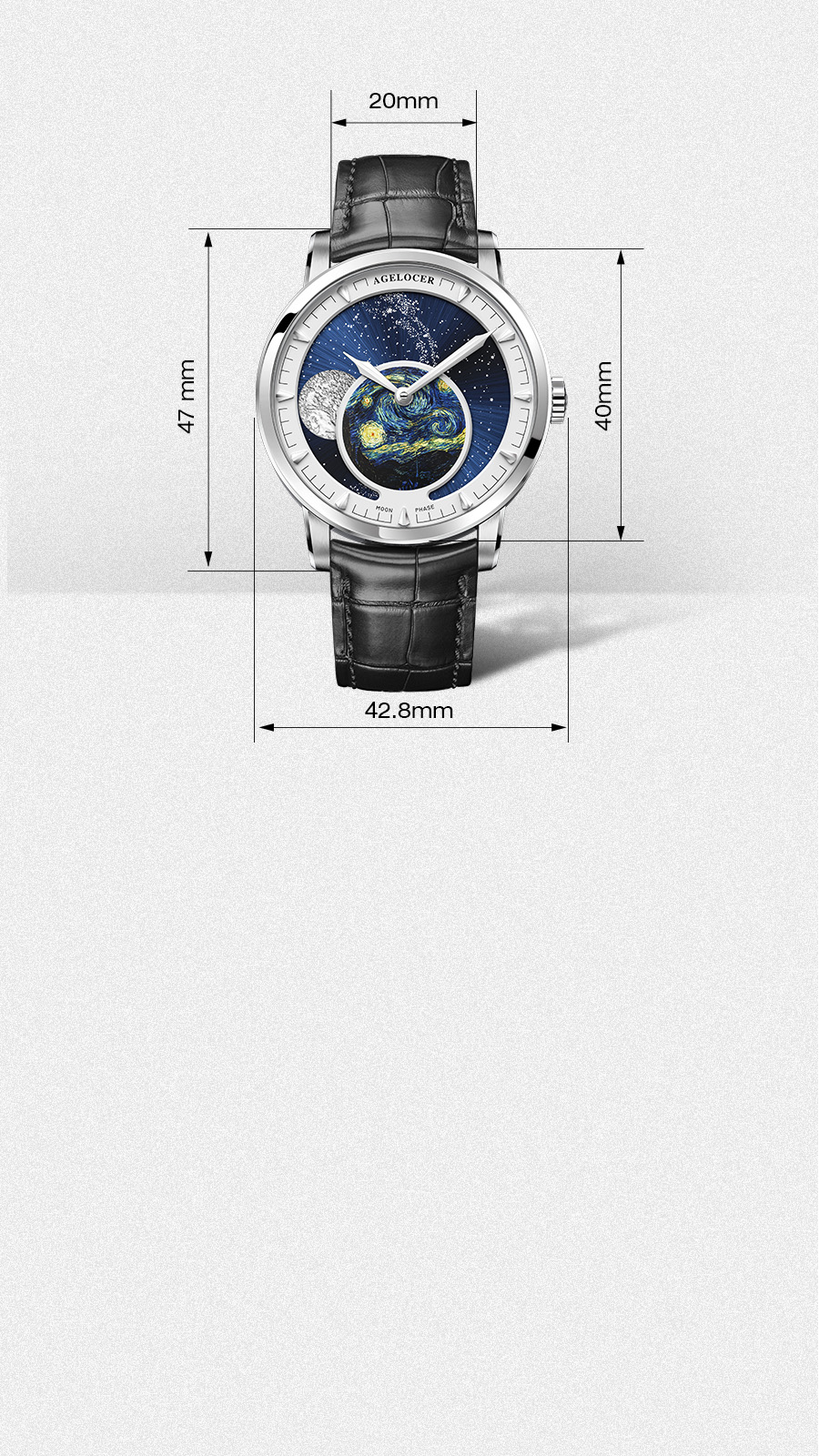 Full transparent sapphire flying tourbillon（Mobile 4）