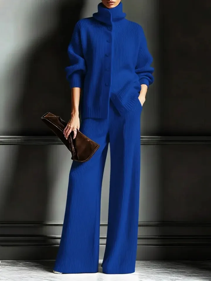 🎄 New Arrivals🔥 Cozy Cardigan Sweater and Pants Two-Piece Set