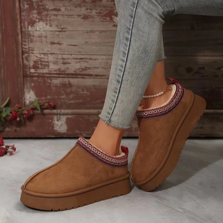 Breakj Breakj Size Snow Boots Women 2023 Winter New Velvet Women's Shoes Warm Boots Cotton Shoes Women