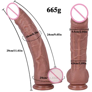 Super Large Super Thick Liquid Silicone Simulation Penis