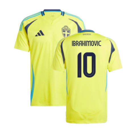 Sweden Zlatan Ibrahimović 10 Home Shirt Kit 2024-2025