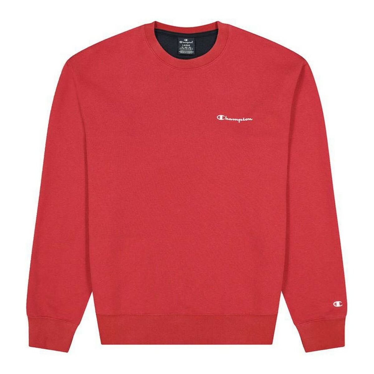 Children&rsquo;s Sweatshirt Champion Spliced Script Logo Red