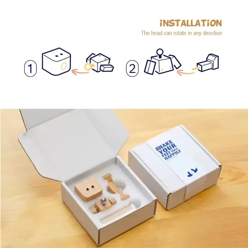 小さな木製のフィギュアは、コンピューターの勉強机やオフィスのアクセサリーとして飾られ、このクリエイティブでかわいい装飾品は卒業の誕生日やお祝いに最適です。詳細4