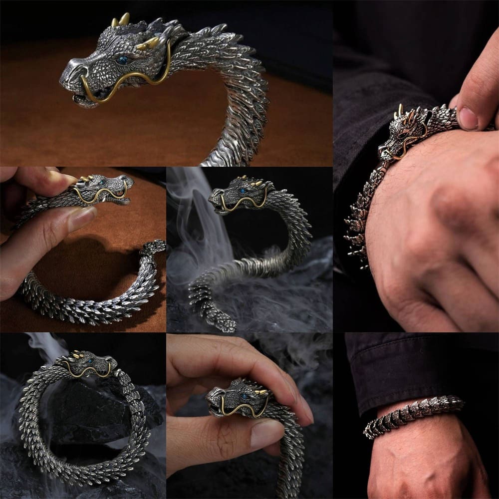Last Day 49% Off⇝💓 ( Best Father Gift) - Handmade Fashion Punk Creative Bracelet