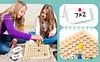 💥 Promotion- SAVE 48% OFF- Wooden Multiplication Board Game - BUY 2 GET EXTRA 10 % OFF