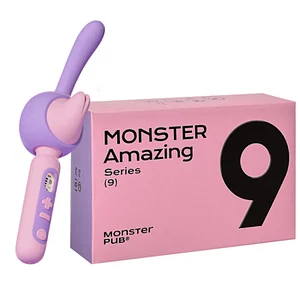 Monster Av Vibrating Stick 3 In 1 Stick Head Heating G- Spot Stimulator App Remote Control