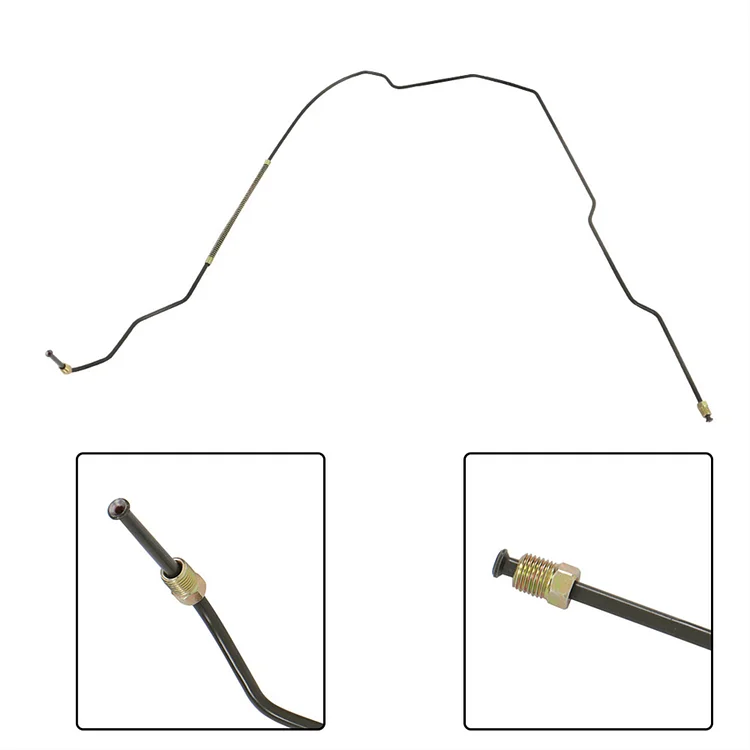 Silscvtt Preformed Hydraulic Brake Line Set Replacement for Wrangler Tj 1997-2006
