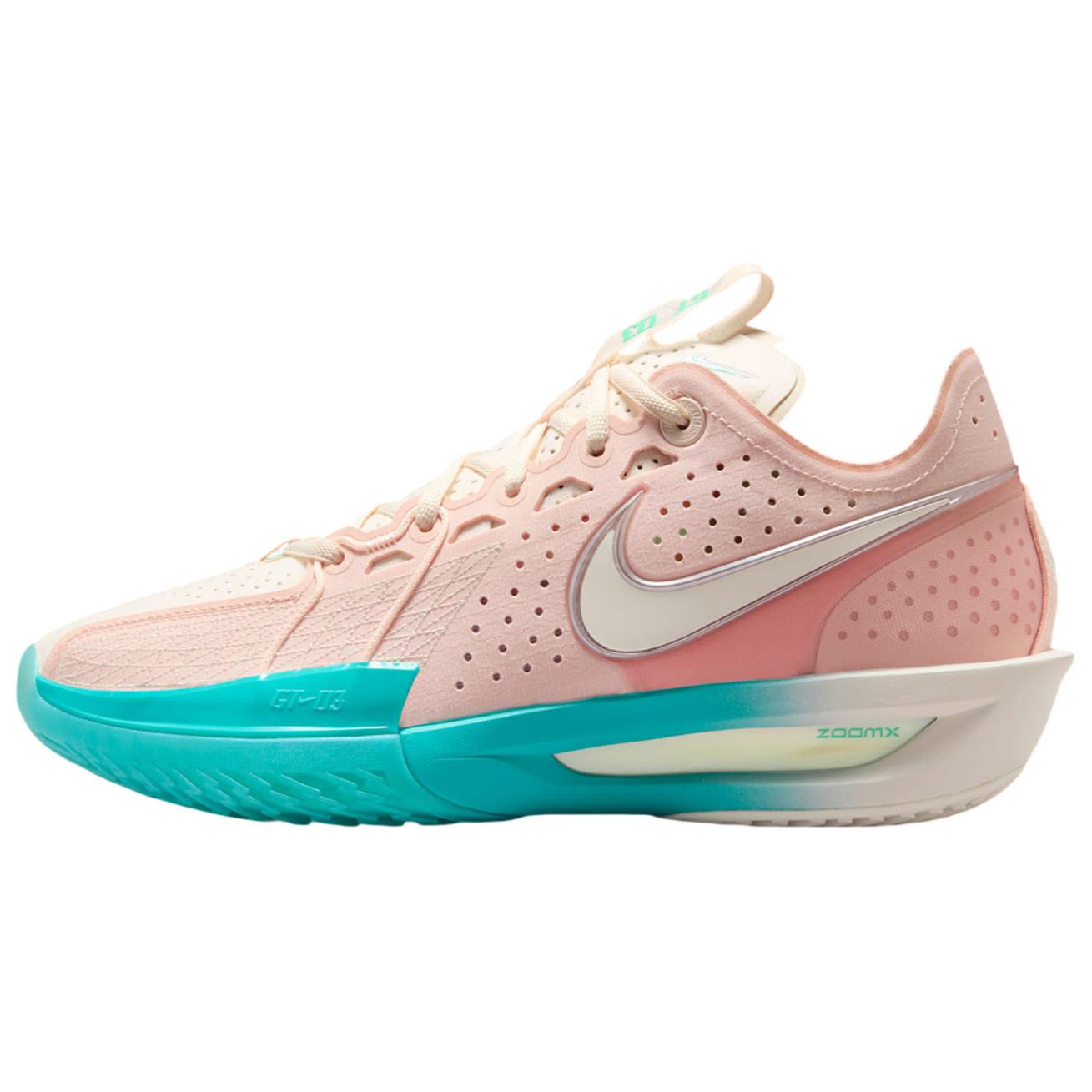 Nike G.T. Cut 3 Slip Resistant And Breathable Low Top Basketball Shoes Unisex Pink