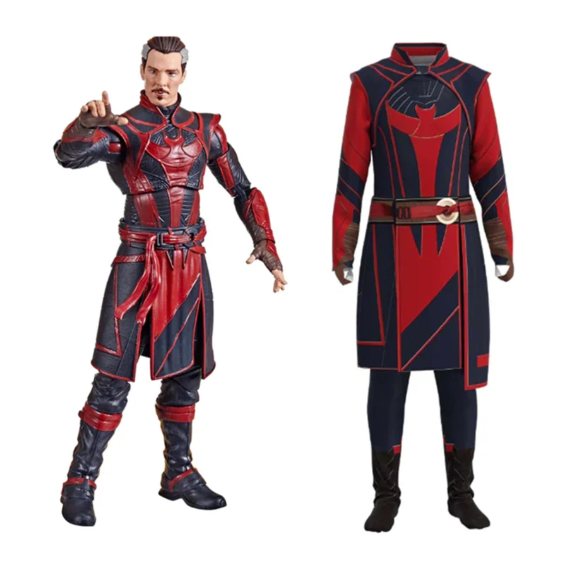 Doctor Strange in the Multiverse of Madnes Doctor Strange Cosplay Costume Outfits Kids Children Halloween Carnival Suit