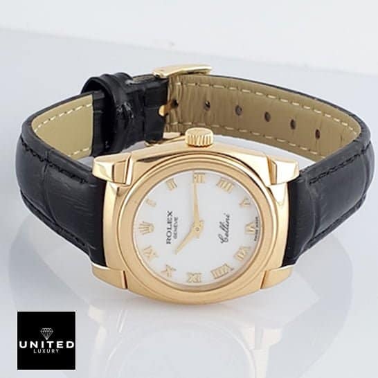 Rolex Geneve Cellini White Dial Romen Numerals Replica