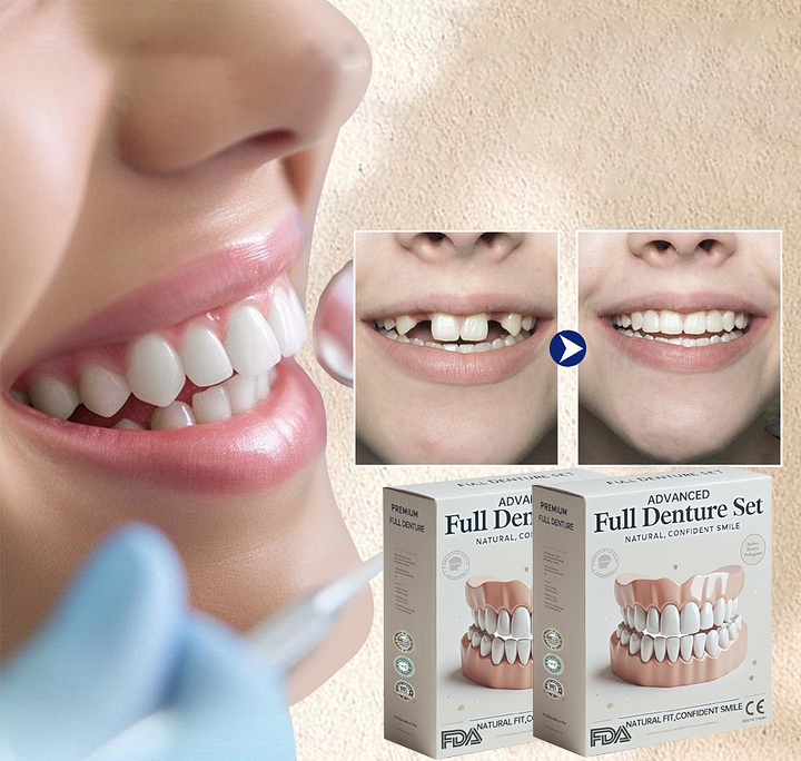 人気商品の Medical-Grade Functional Thickened Dentures 健康・医学