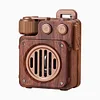 Retro Bluetooth Speaker Integrated Portable Audio Antenna Radio