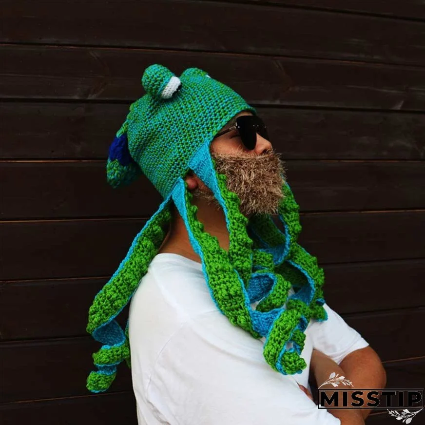 Octopus Head Knit Beanie