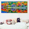 Diamond Painting-DIY Full Round Drill Color Forest(85X45cm)