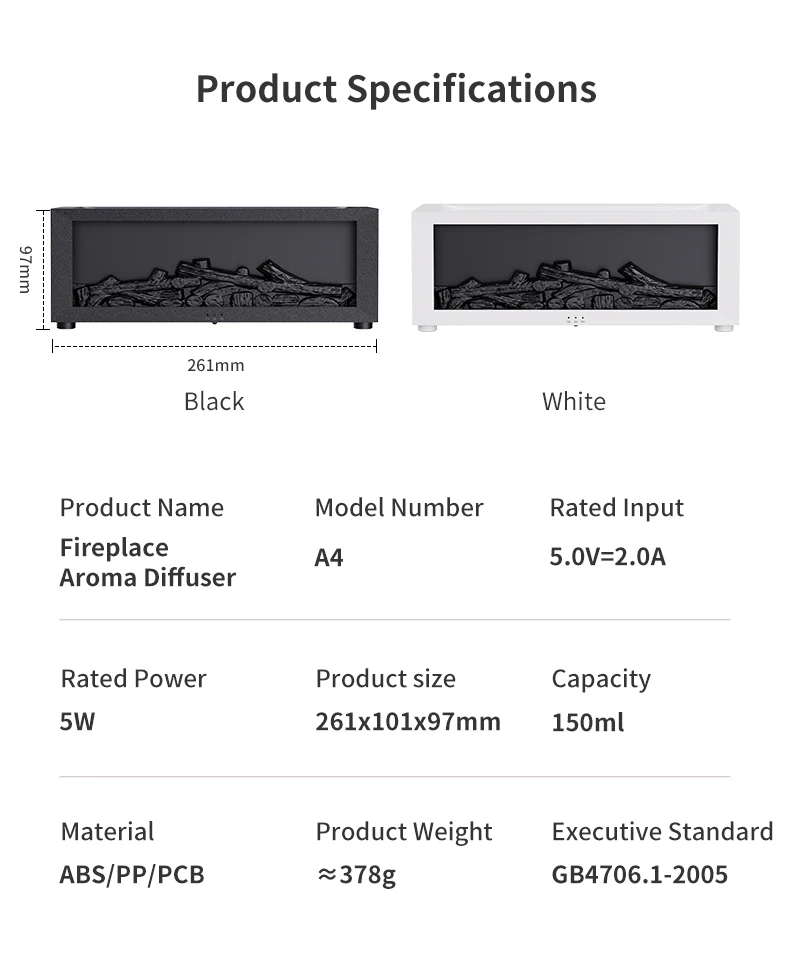 Fireplace Aroma Diffuser
