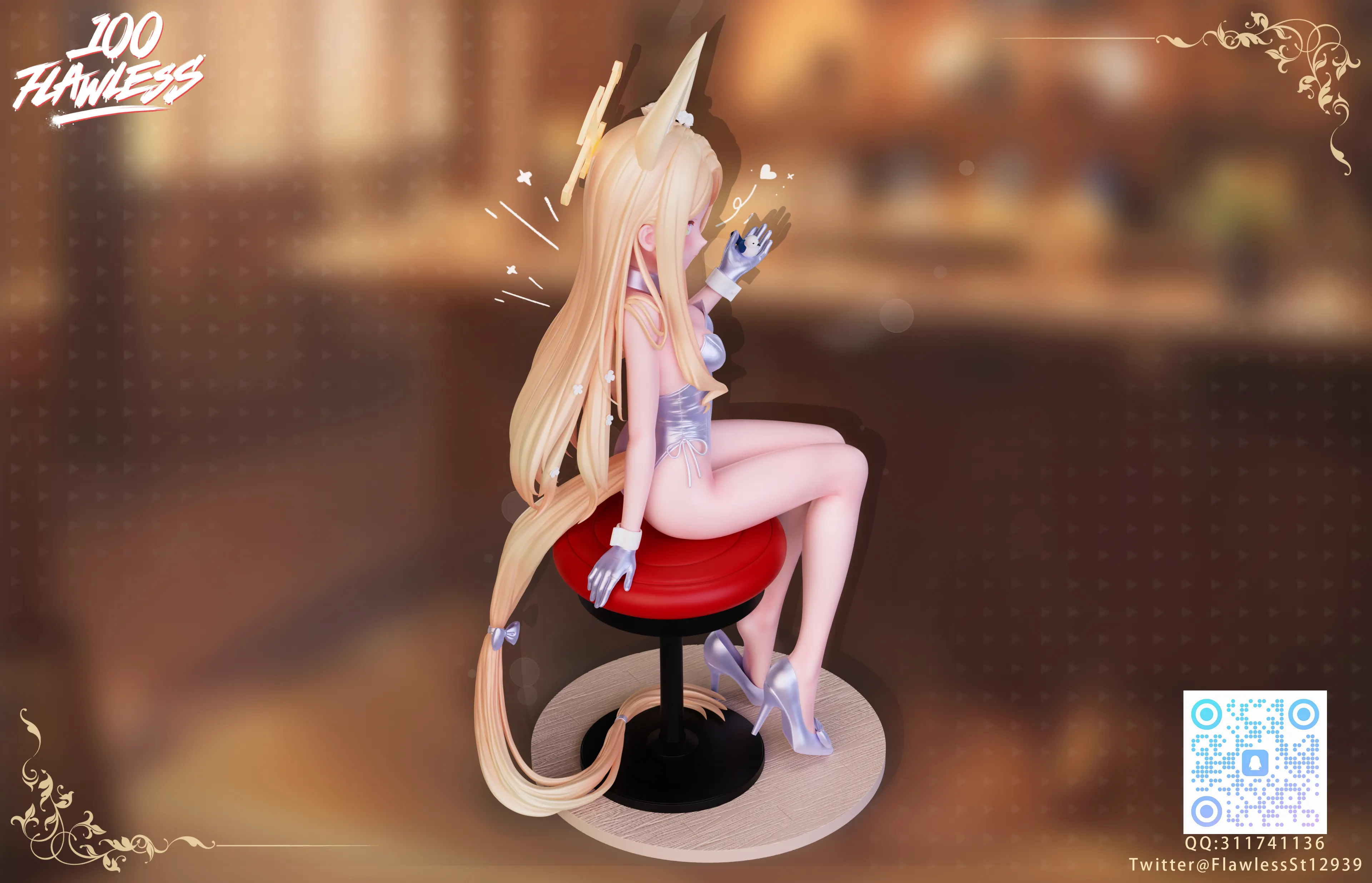 Flawless Studio - Bunny Girl Yurizono Seia 1/6 Statue(GK)