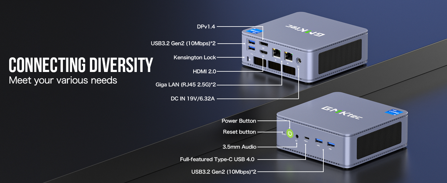 Intel 13th Core i5 13500H Mini PC--NucBox K7