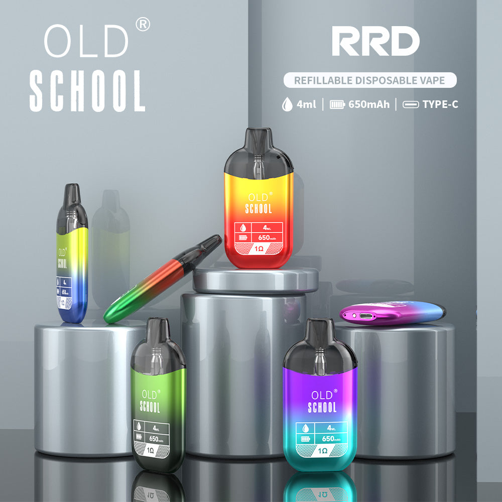 OLD School RRD 4ml Refillable Vape Wholesale