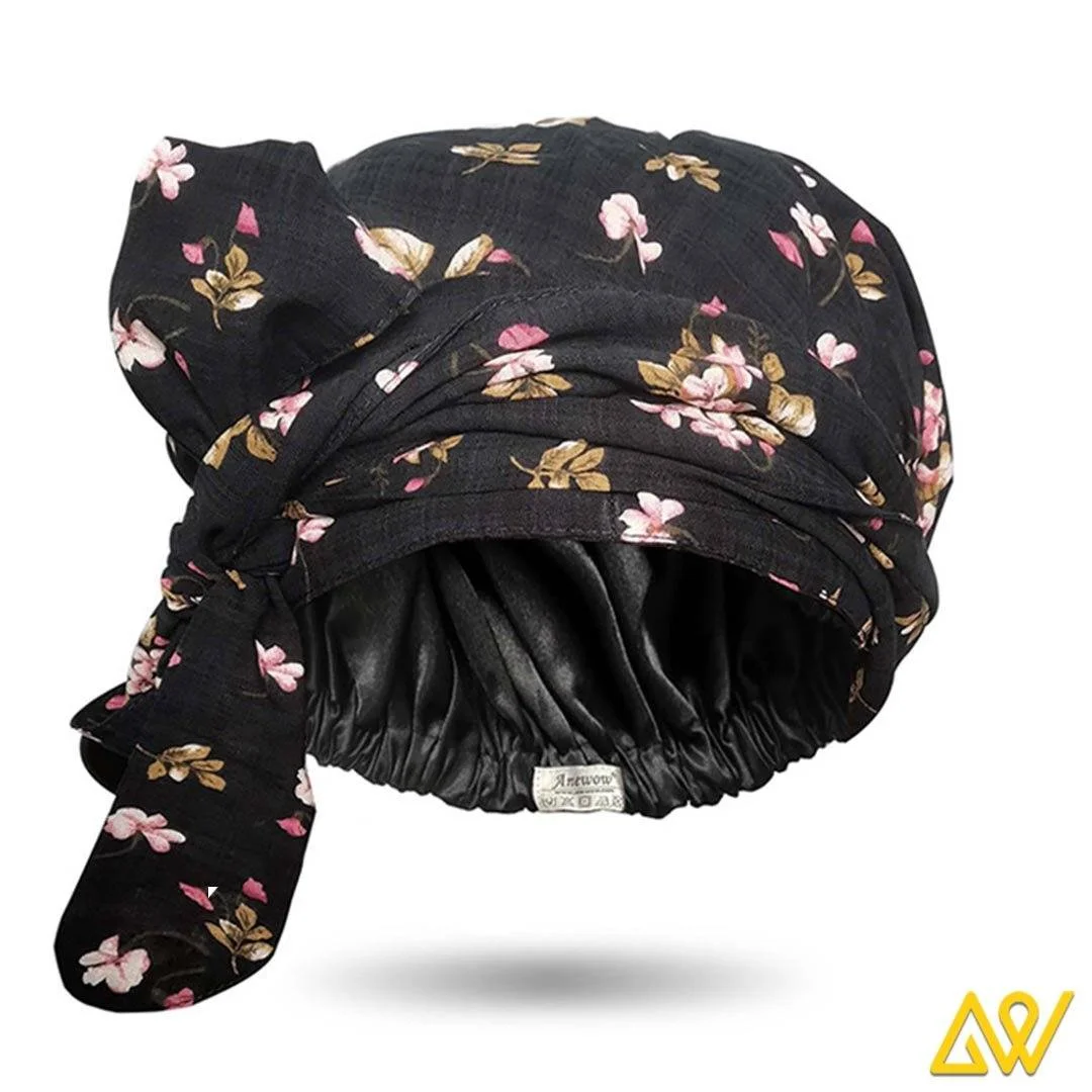 Satin-Lined Head Wrap AW1172