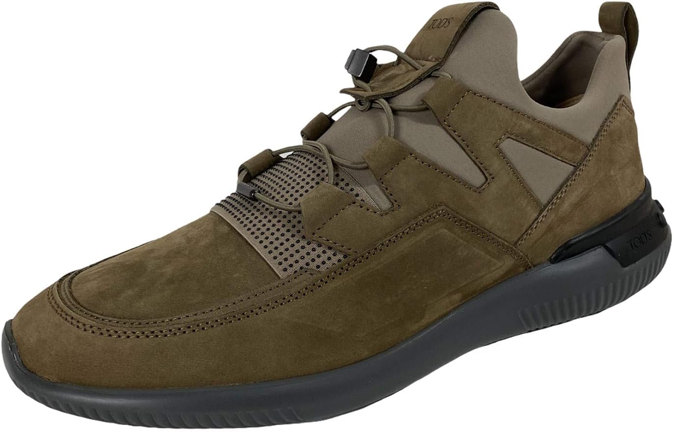 Tod's D09 sneaker uomo Code light brown nabuk shoe man
